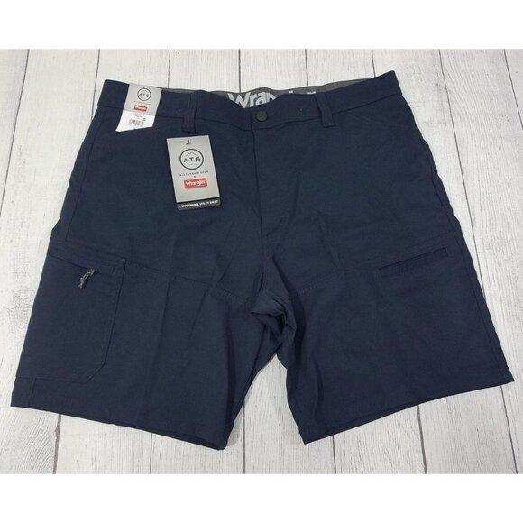 Wrangler ATG All Terrain Gear 9" Performance Utility Shorts Mens Size 38 - Picture 1 of 4